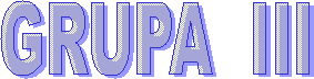 GRUPA  III