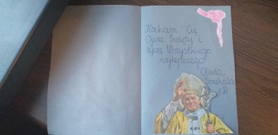 Konkurs na najpiękniejszą kartkę urodzinową dla Świętego Papieża_4